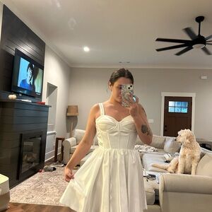 Elegant White Wedding Dress